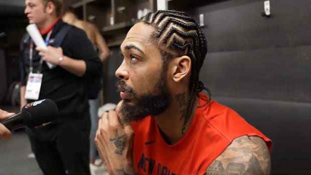 Brandon Ingram versus Boston Celtics - Postgame Interview